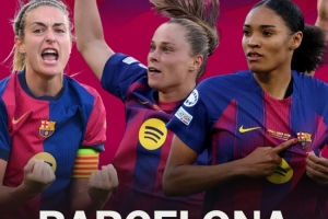 4-0大胜，巴萨追平自己所创造的女足欧冠决赛最大分差取胜纪录